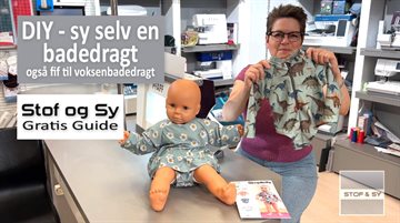DIY - sy selv en badedragt - en gratis guide fra Stof og Sy